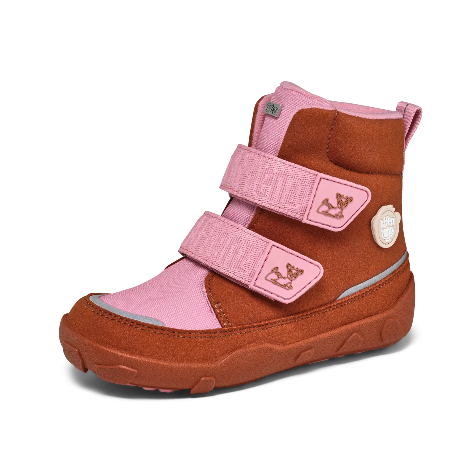Зимние ботинки Affenzahn Comfy Оленёнок — коричневый, фото 5