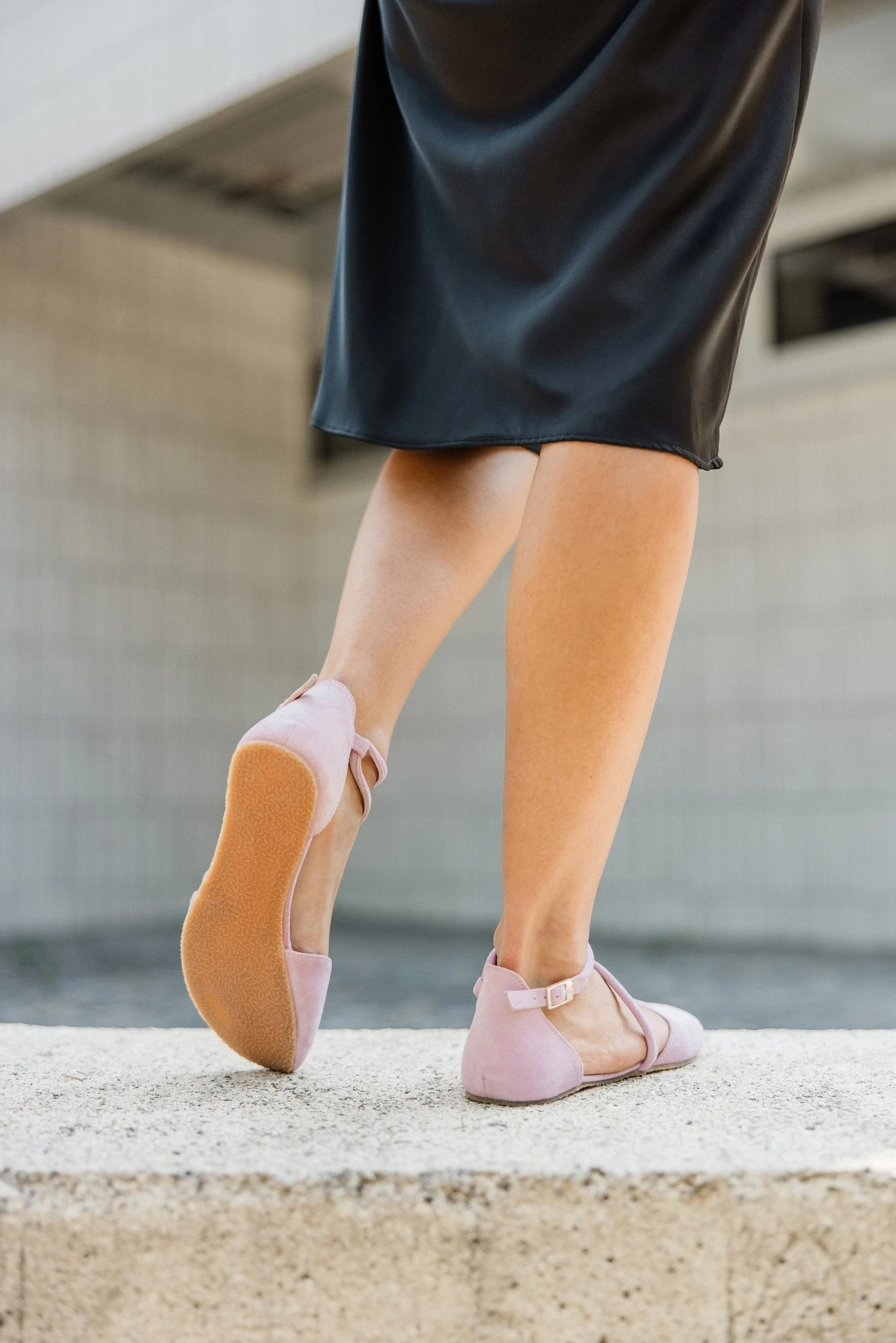 Босоногие сандалии Shapen ORCHID — сиреневый, фото 8