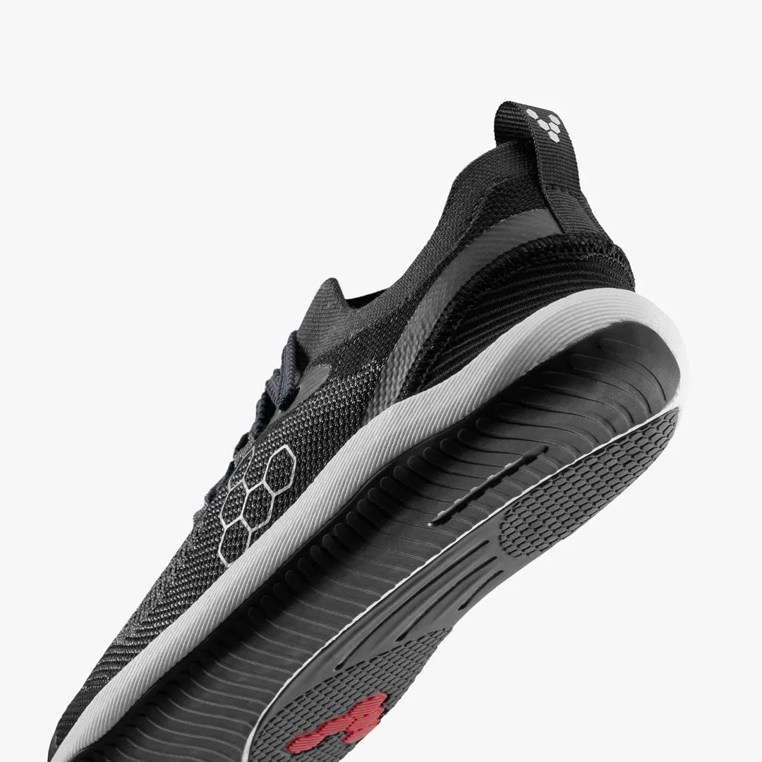 Кроссовки Vivobarefoot Primus Flow Knit — женская модель, чёрный, фото 7