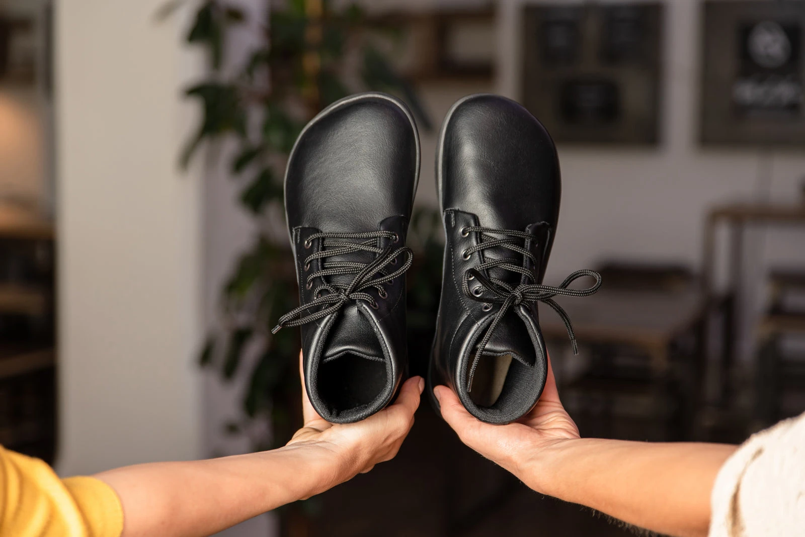 Ботинки Ahinsa Sundara Ankle xWide Barefoot — чёрный, фото 16