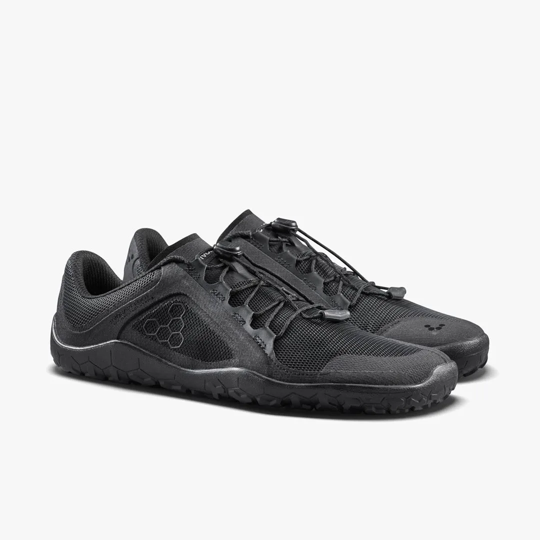 Кроссовки Vivobarefoot Primus Trail FG 3.5 — женская модель, чёрный, фото 4
