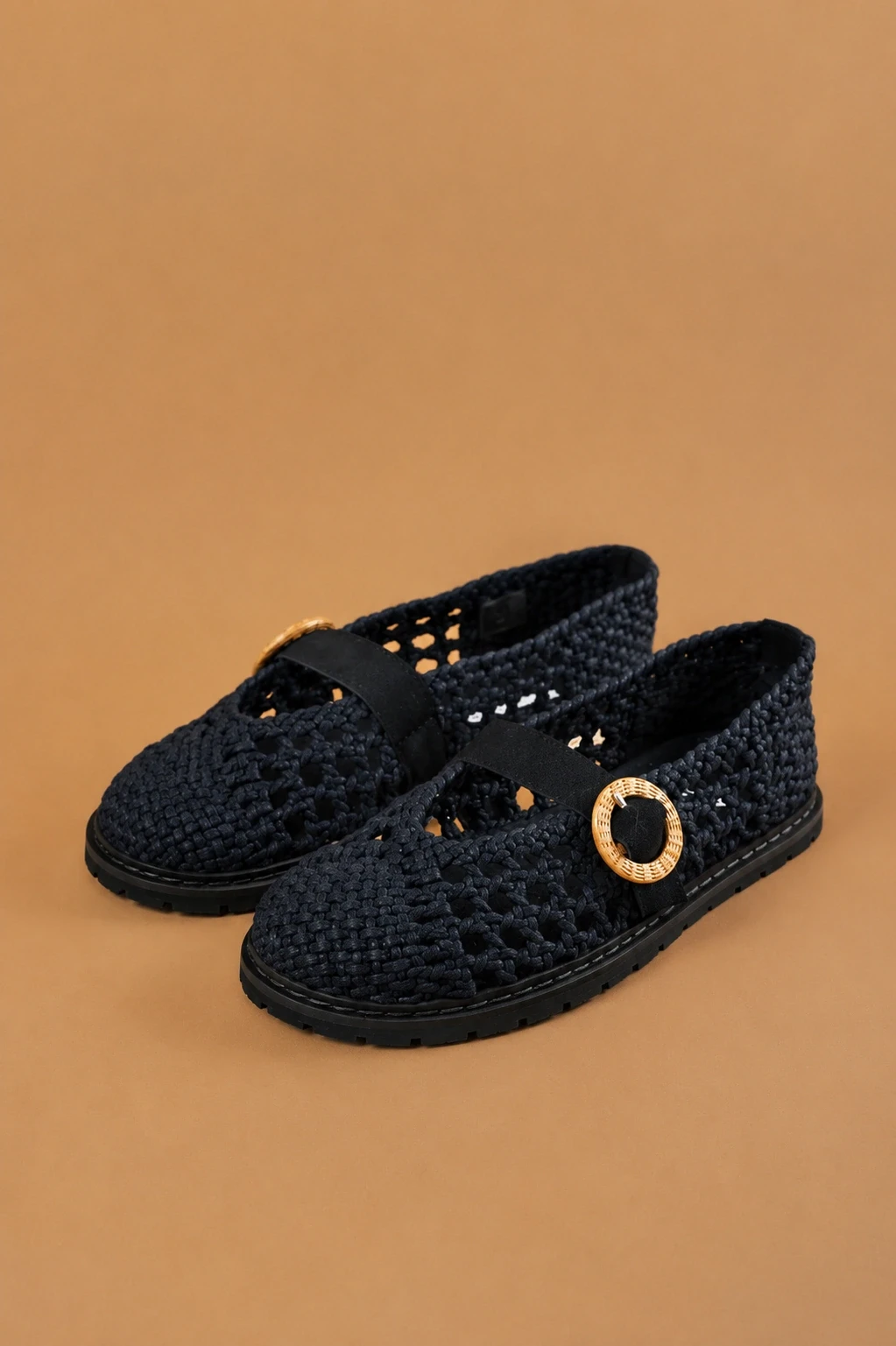 Босоногие туфли Sambas the bambas Laia — чёрные