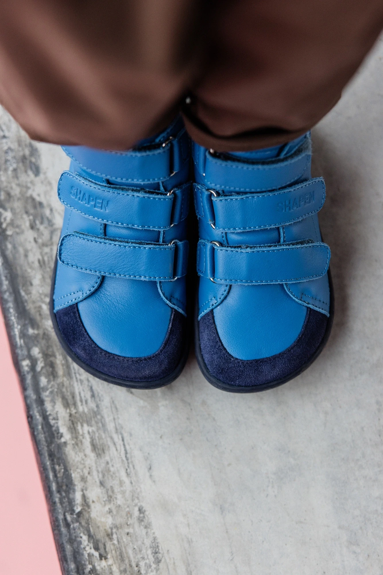 Босоногие ботинки Shapen URBANEER Mini — синий, фото 7