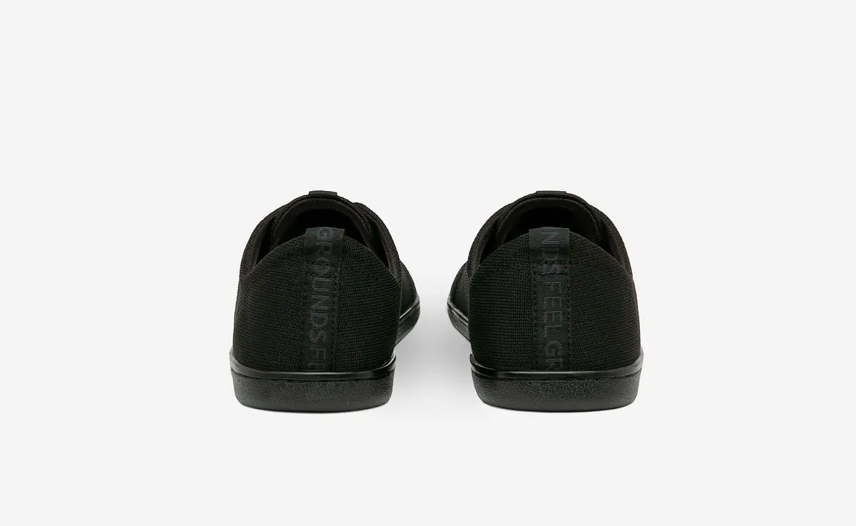 Босоногие кроссовки Feelgrounds Original Knit — чёрный, фото 4