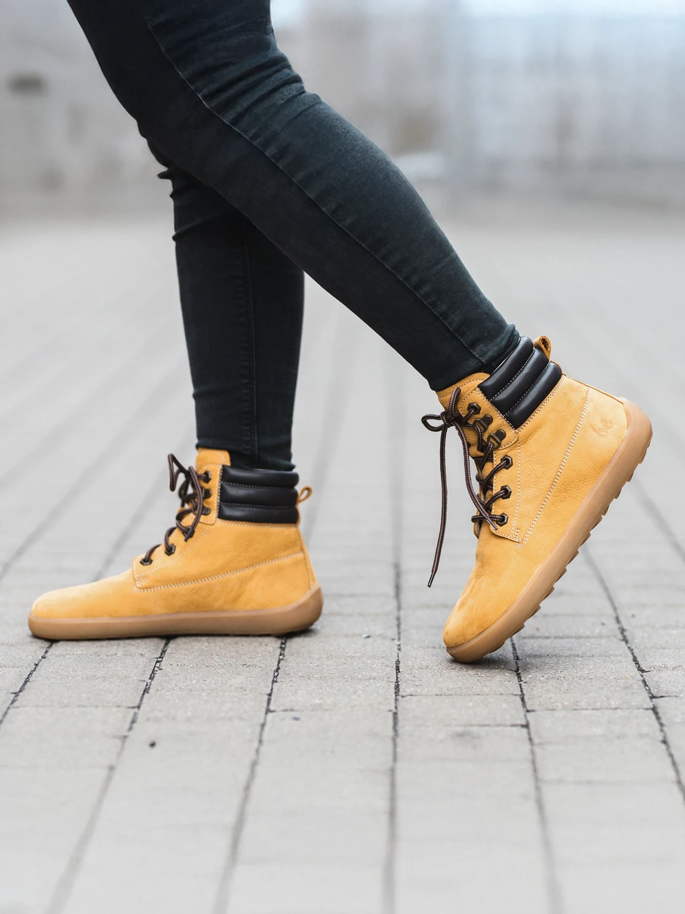 Босоногие ботинки Be Lenka Nevada Neo - горчичный, фото 2