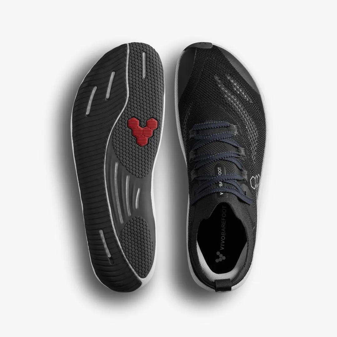 Кроссовки Vivobarefoot Primus Flow Knit — женская модель, чёрный, фото 2