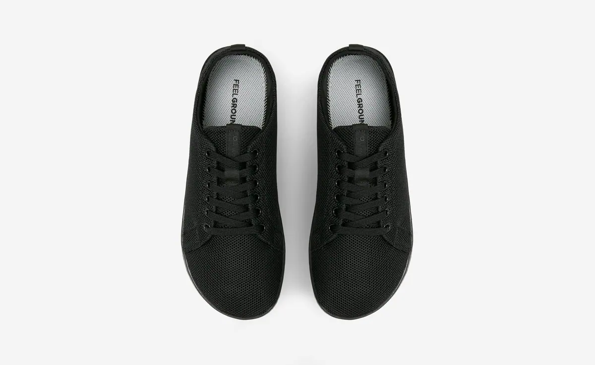 Босоногие кроссовки Feelgrounds Original Mesh — чёрный, фото 2