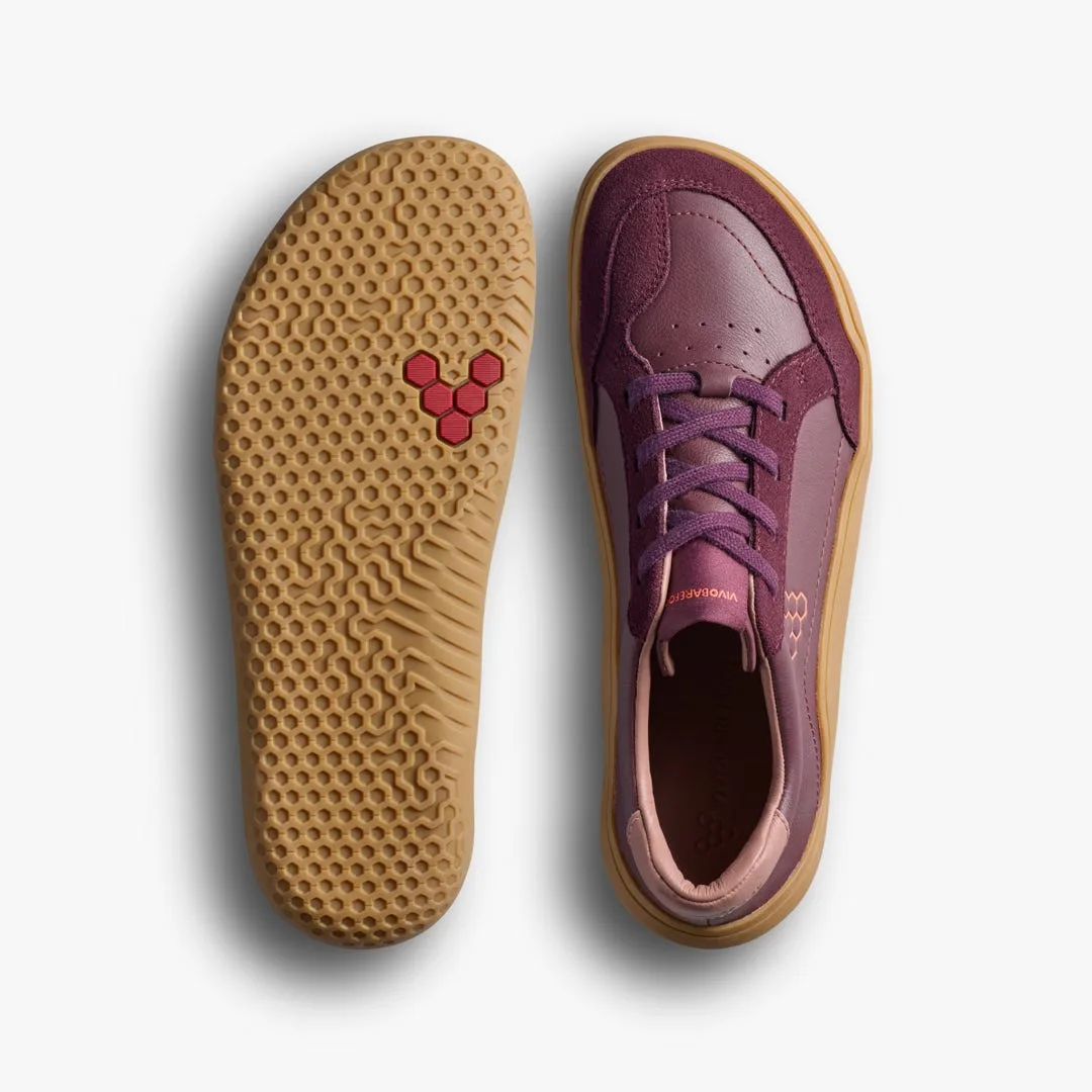 Кроссовки Vivobarefoot Gobi Sneaker — для подростков, бордовый, фото 2