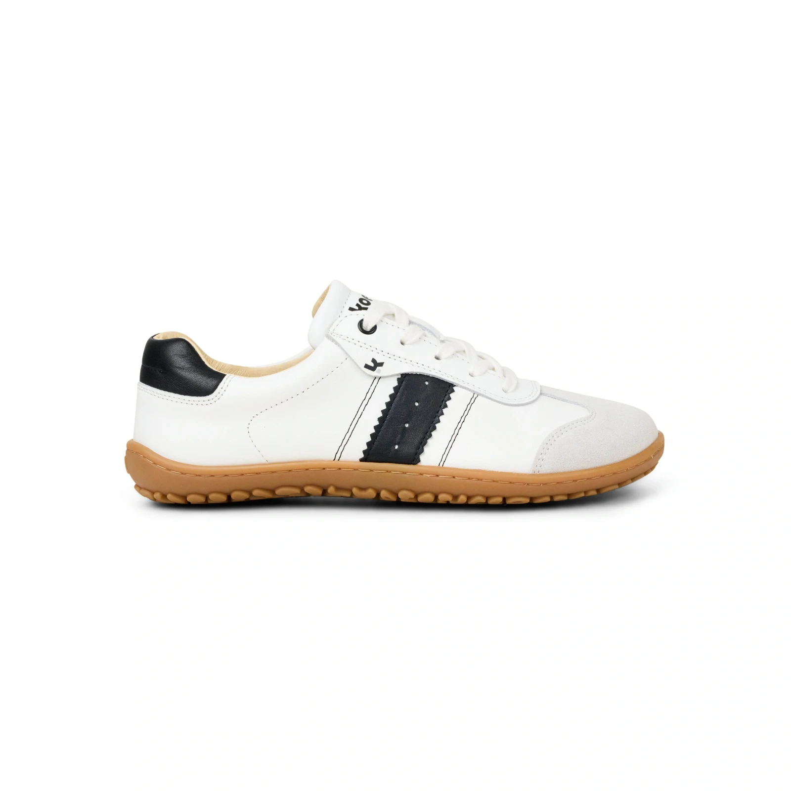 Кроссовки Koel ILA Napa Suede 3.0 — молочный и чёрный — фото 1 из 5