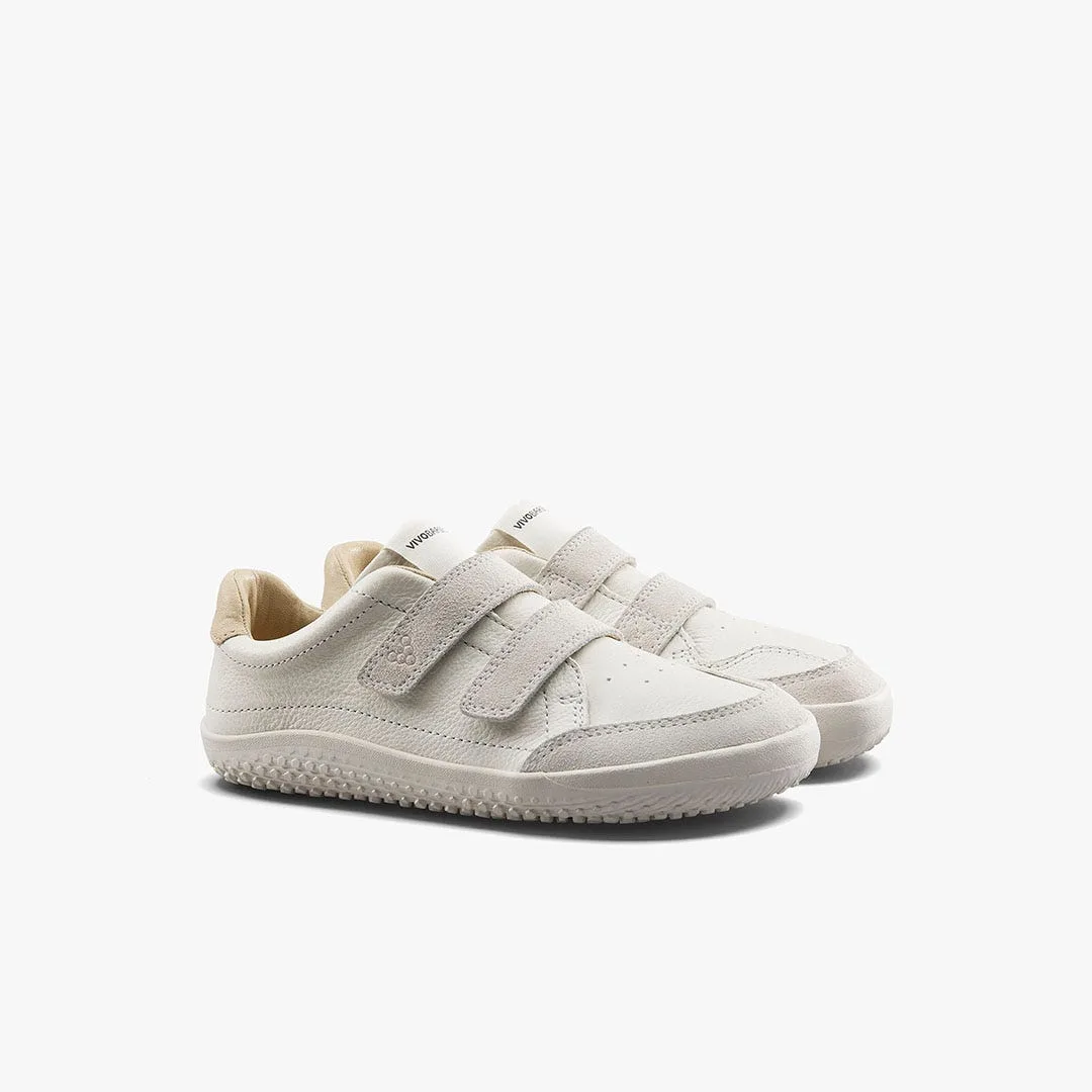 Кроссовки Vivobarefoot Gobi Sneaker — детская модель, светло-бежевый, фото 4