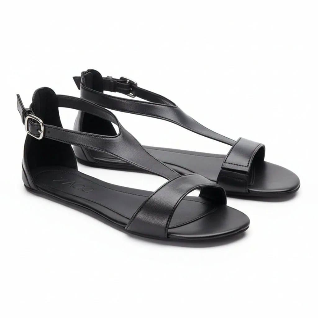 Женские сандалии ZAQQ CLIQ Deep Black (чёрный цвет) — фото 1 из 8