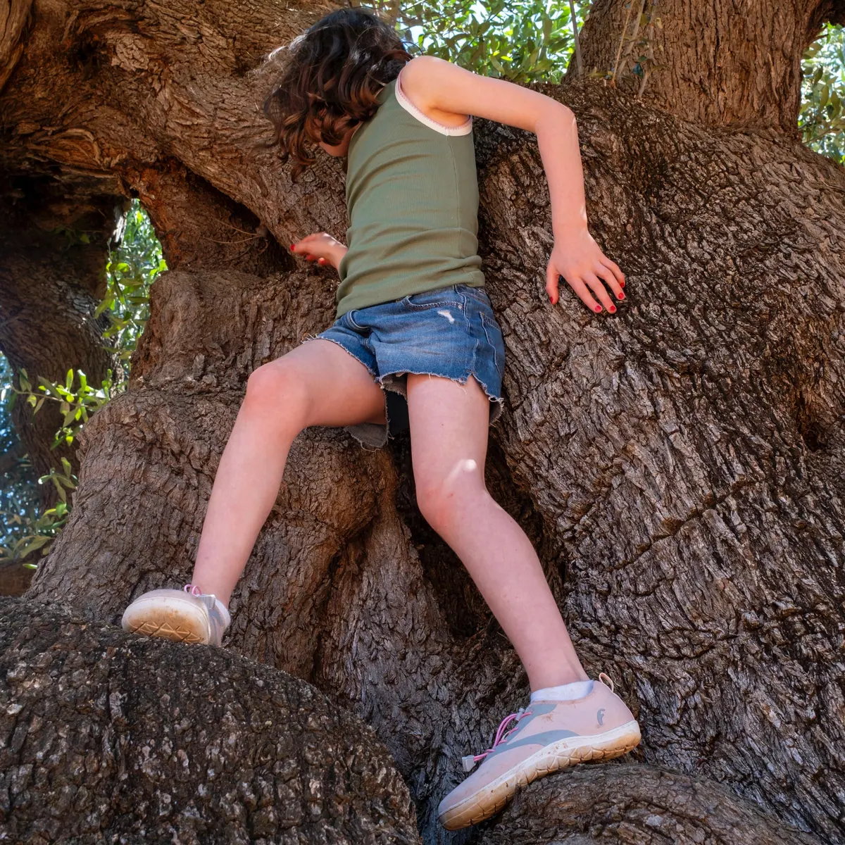 Детская босоногая обувь Freet Hoppee Junior (sizes 34-38) — Pink Grey, фото 7