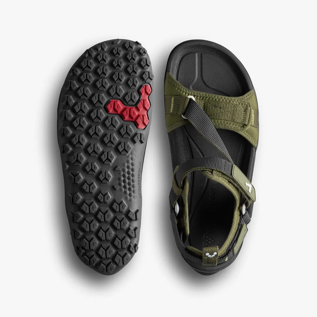 Сандалии Vivobarefoot Tracker Ora Sandal — женская модель, тёмно-оливковый, фото 2