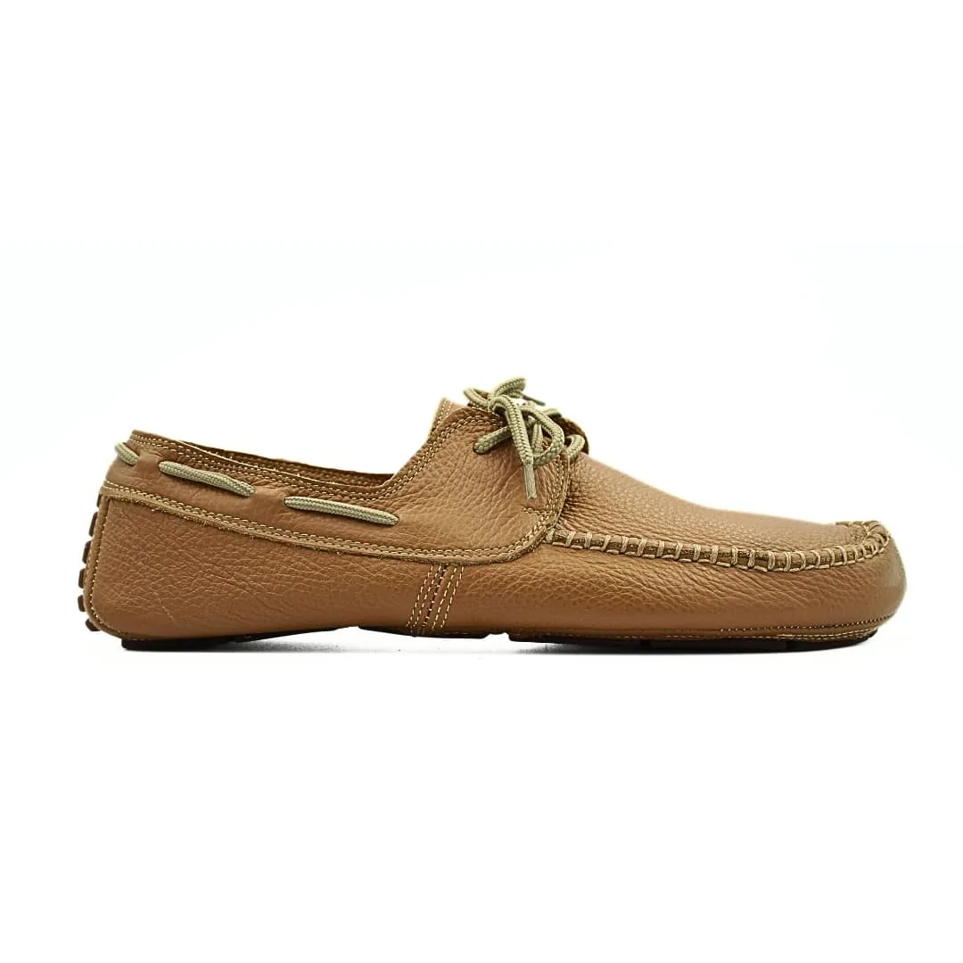 Босоногие топсайдеры Boat Shoes — песочно-коричневый — фото 1 из 7