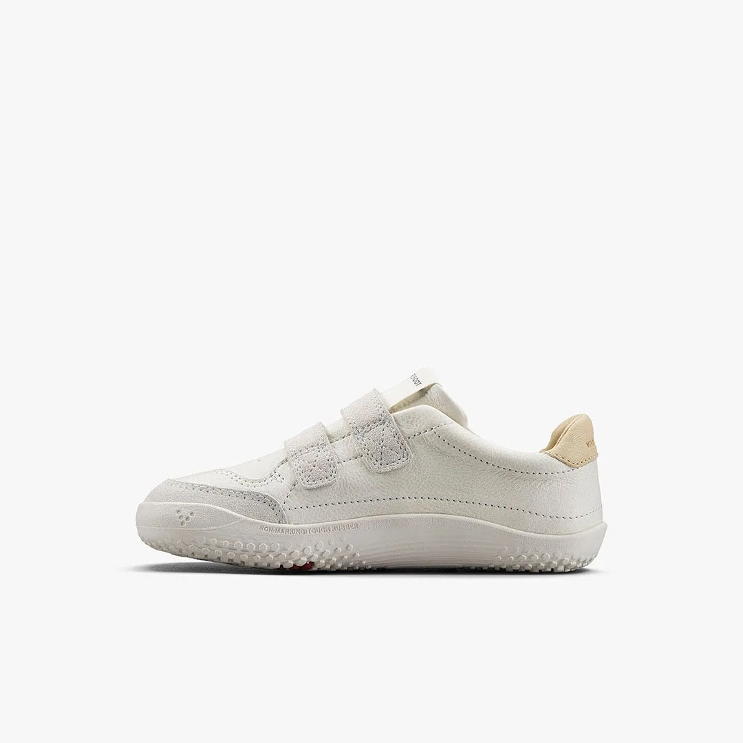 Кроссовки Vivobarefoot Gobi Sneaker — детская модель, светло-бежевый, фото 3